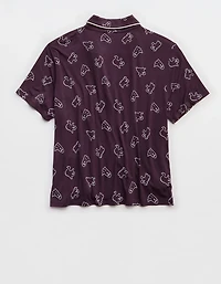 Aerie Real Soft® Short Sleeve Pajama Shirt