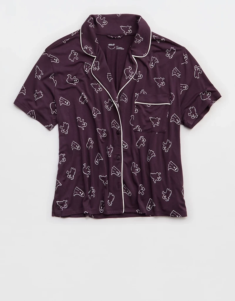 Aerie Real Soft® Short Sleeve Pajama Shirt