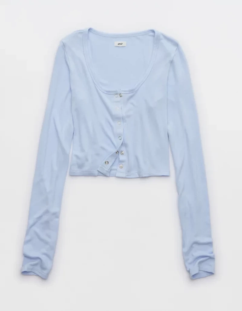 Aerie Let's Bounce Cardigan