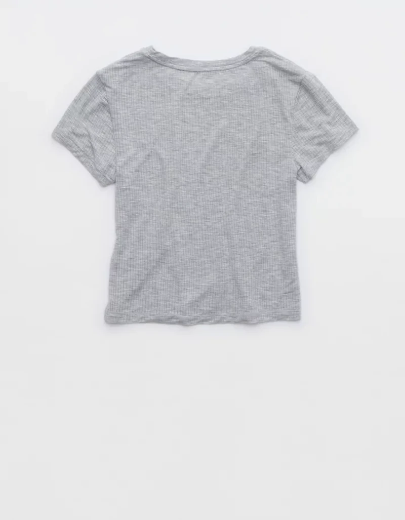 Aerie Superchill Modal Rib Baby T-Shirt
