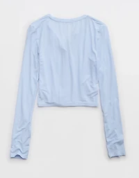Aerie Superchill Modal Rib Cardigan