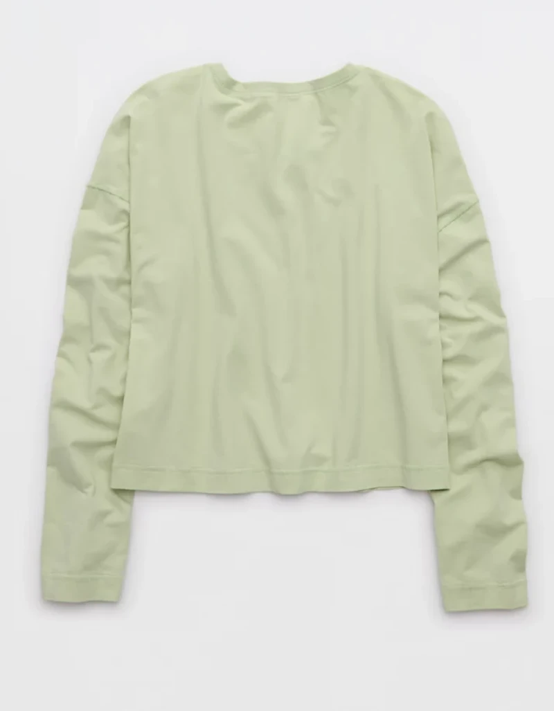 Aerie Dream Jersey Long Sleeve Top