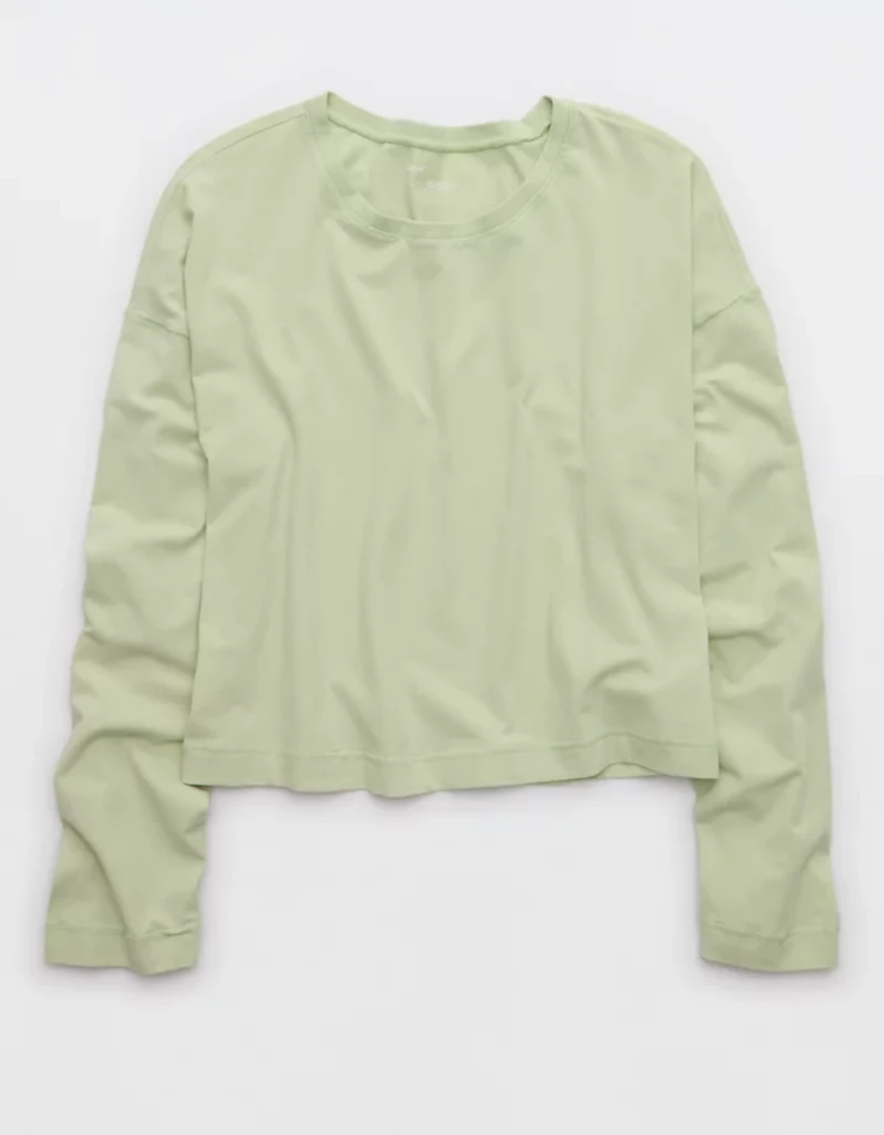 Aerie Dream Jersey Long Sleeve Top
