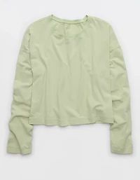Aerie Dream Jersey Long Sleeve Top