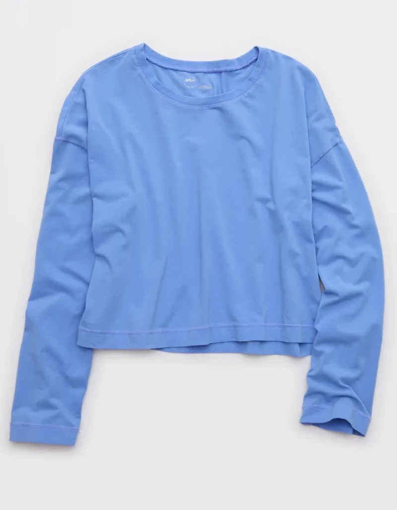 Aerie Dream Jersey Long Sleeve Top