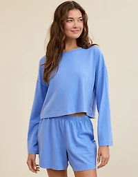 Aerie Dream Jersey Long Sleeve Top