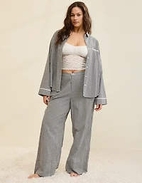 Aerie Seersucker Pajama Shirt