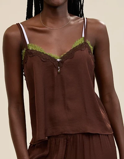 Aerie Satin Pajama Cami