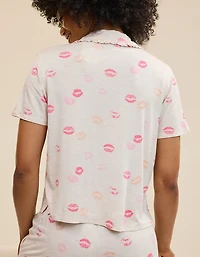 Aerie Real Soft® Ruffle Pajama Shirt