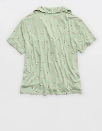 Aerie Real Soft® Ruffle Pajama Shirt
