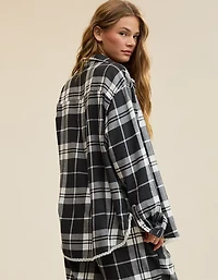 Aerie Flannel Pajama Shirt
