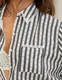 Aerie Flannel Pajama Shirt