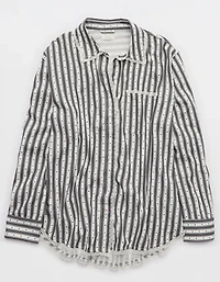 Aerie Flannel Pajama Shirt