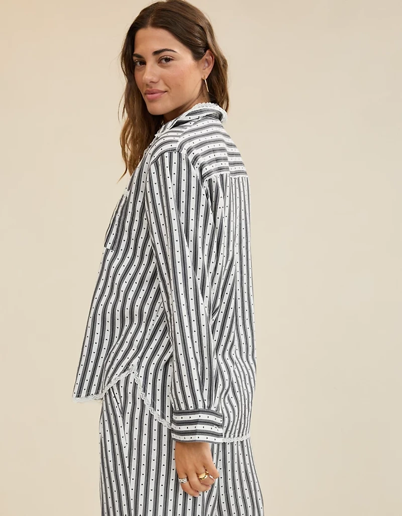 Aerie Flannel Pajama Shirt