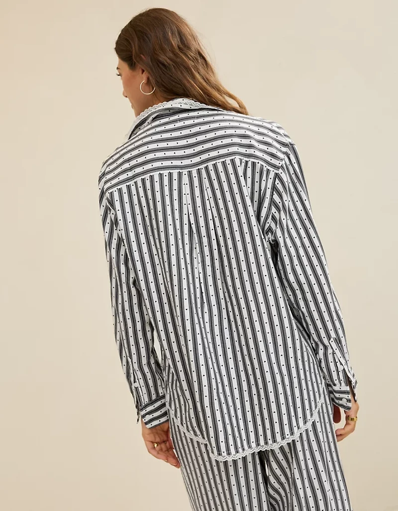 Aerie Flannel Pajama Shirt