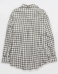 Aerie Flannel Pajama Shirt