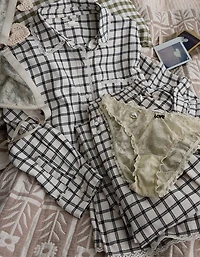 Aerie Flannel Pajama Shirt