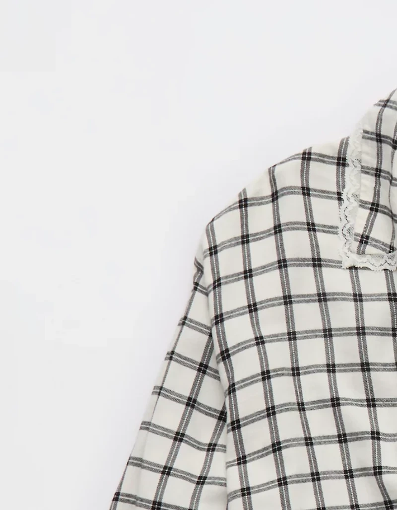 Aerie Flannel Pajama Shirt