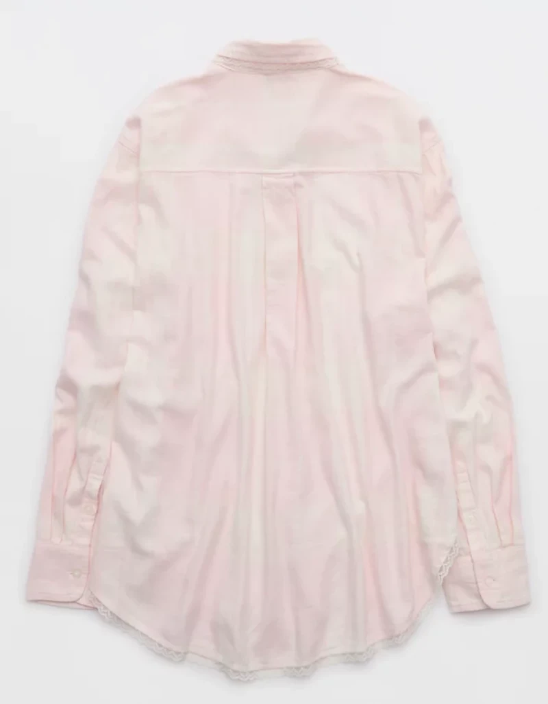 Aerie Flannel Pajama Shirt