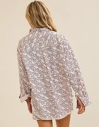 Aerie Flannel Pajama Shirt