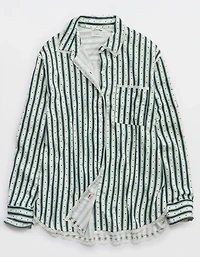 Aerie Flannel Pajama Shirt