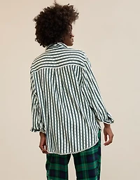 Aerie Flannel Pajama Shirt