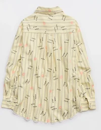 Aerie Flannel Pajama Shirt