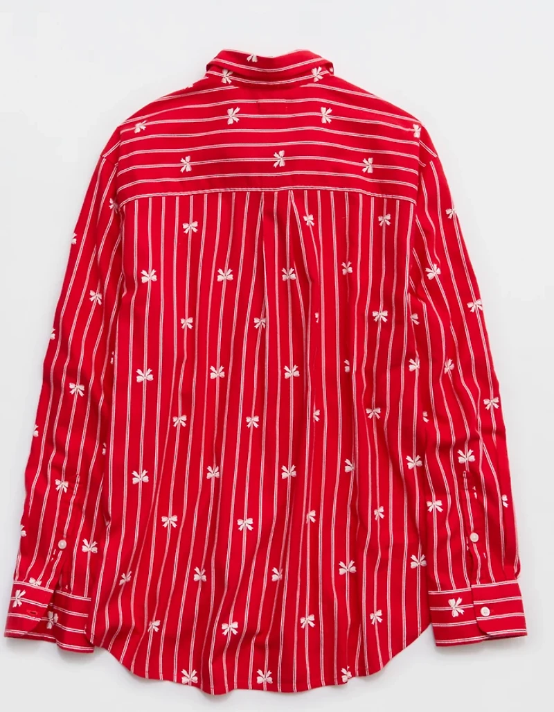 Aerie Flannel Pajama Shirt