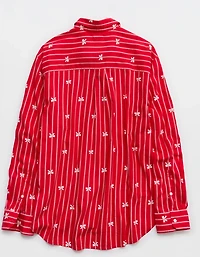 Aerie Flannel Pajama Shirt