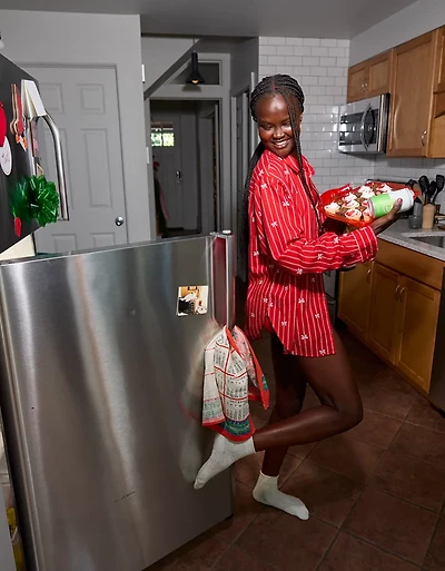 Aerie Flannel Pajama Shirt