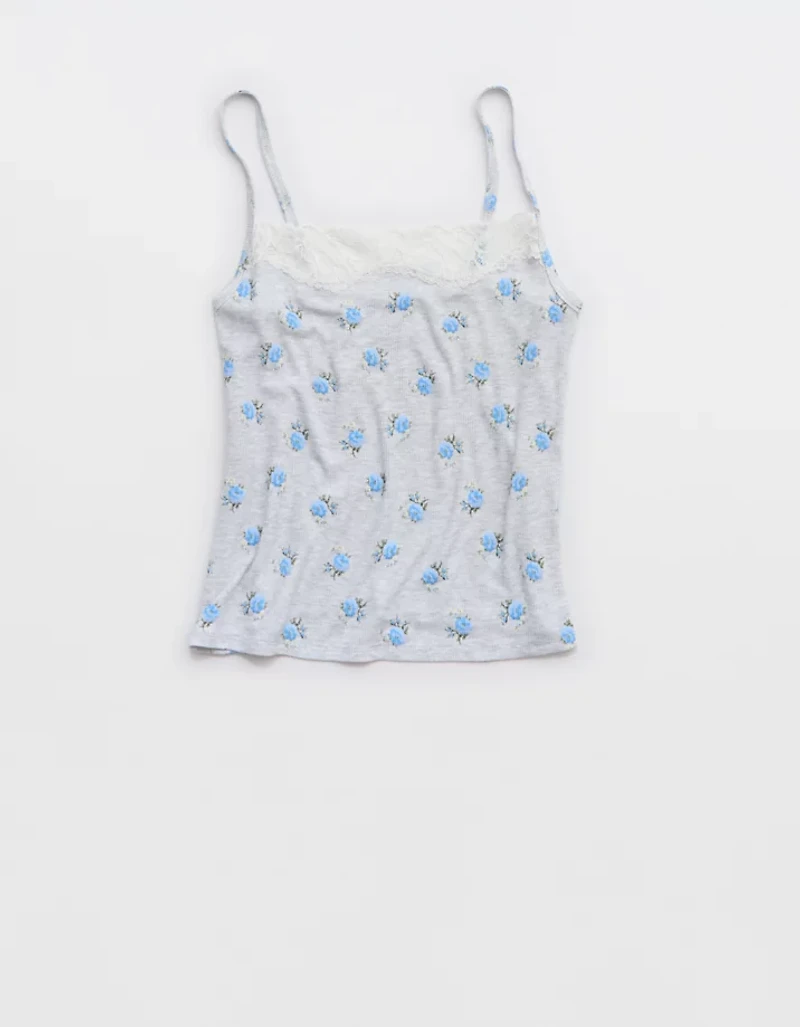 OVERSLEPT by Aerie Real Soft® Ribbed Tank Top