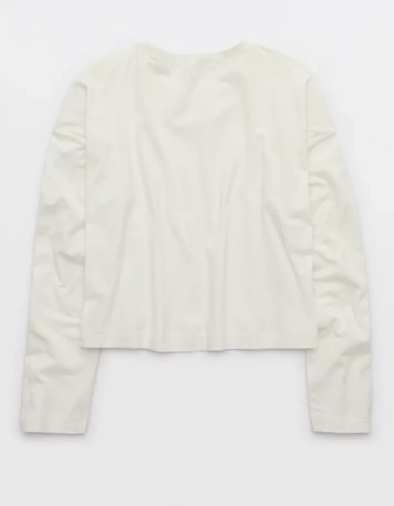 Aerie Dream Jersey Long Sleeve Top