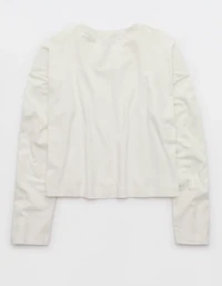 Aerie Dream Jersey Long Sleeve Top