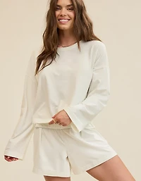 Aerie Dream Jersey Long Sleeve Top
