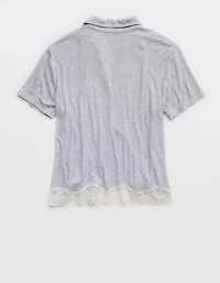 Aerie Real Soft® Ribbed Pajama Shirt
