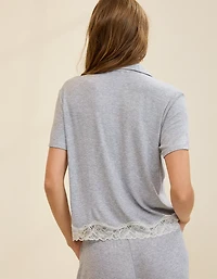 Aerie Real Soft® Ribbed Pajama Shirt
