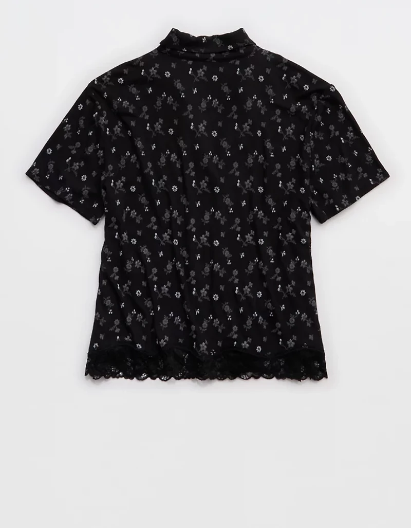 Aerie Real Soft® Ribbed Pajama Shirt