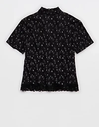 Aerie Real Soft® Ribbed Pajama Shirt