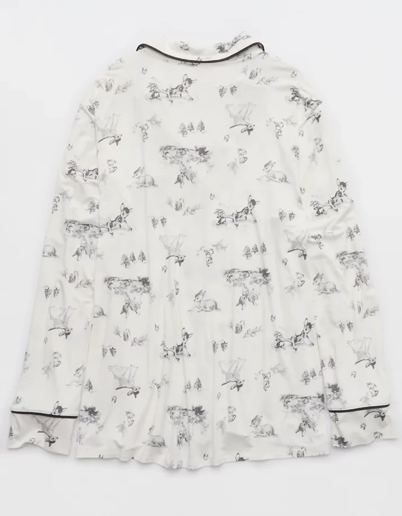 Aerie Bambi Real Soft® Piping Pajama Shirt