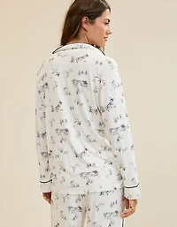 Aerie Bambi Real Soft® Piping Pajama Shirt