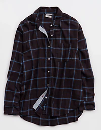Aerie Flannel Pajama Shirt