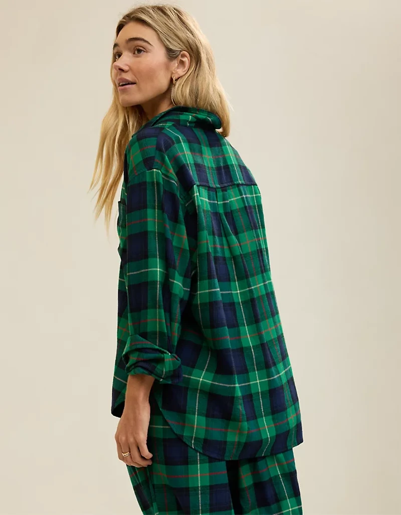 Aerie Flannel Pajama Shirt