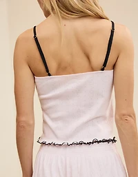 Aerie Pointelle Pajama Tank Top