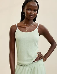 Aerie Pointelle Pajama Tank Top