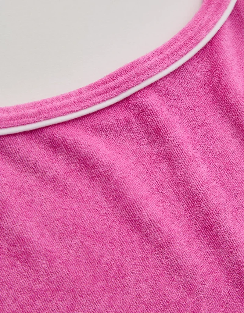 Aerie Real Hot Terry Tank Top