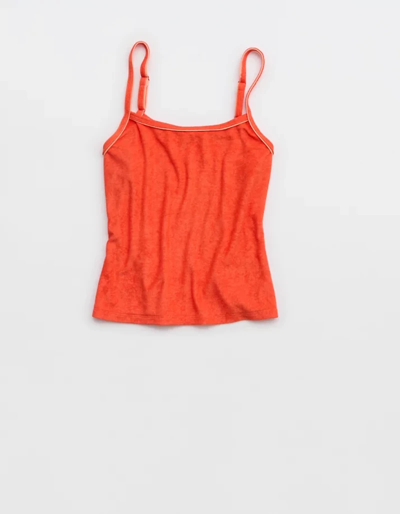 Aerie Real Hot Terry Tank Top