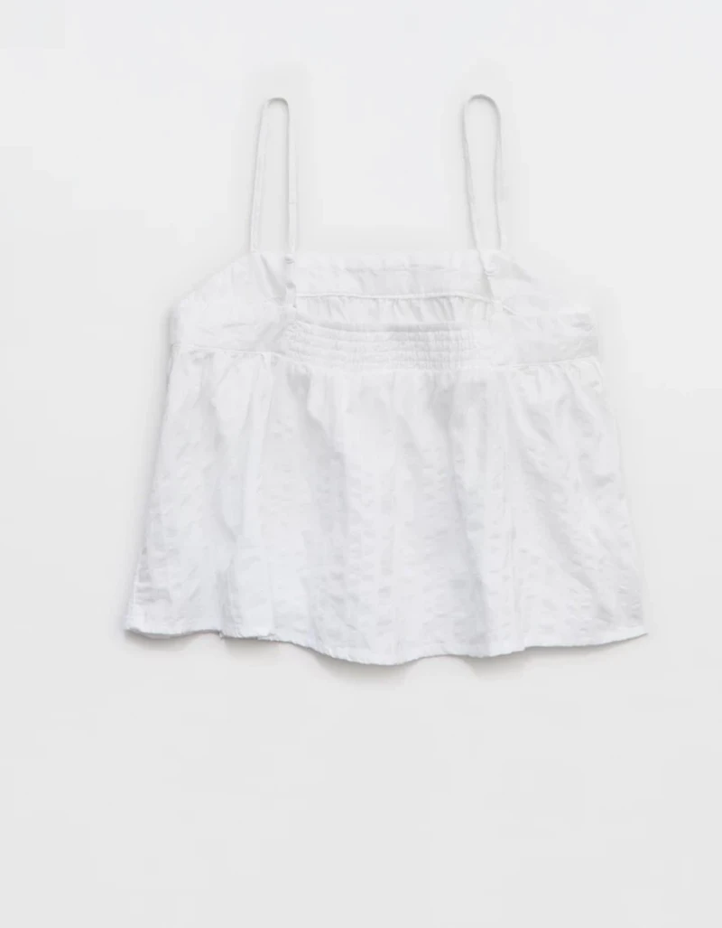 Aerie Seersucker Cami Top