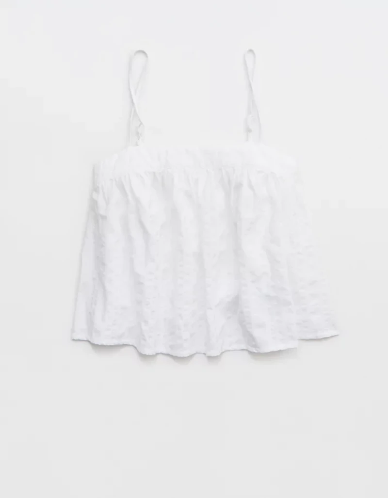 Aerie Seersucker Cami Top