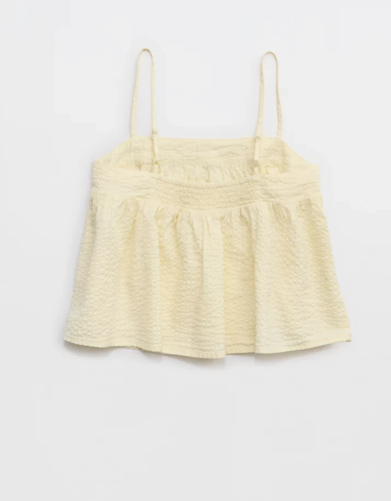 Aerie Seersucker Cami Top