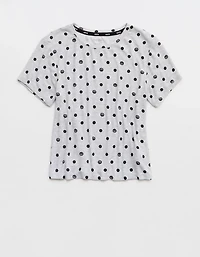 OVERSLEPT by Aerie Real Soft® Ribbed Baby T-Shirt